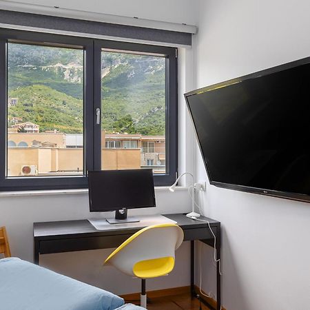 Modern Top Floor Sea View 3Br With Pools, Spa & Fitness Bečići Dış mekan fotoğraf