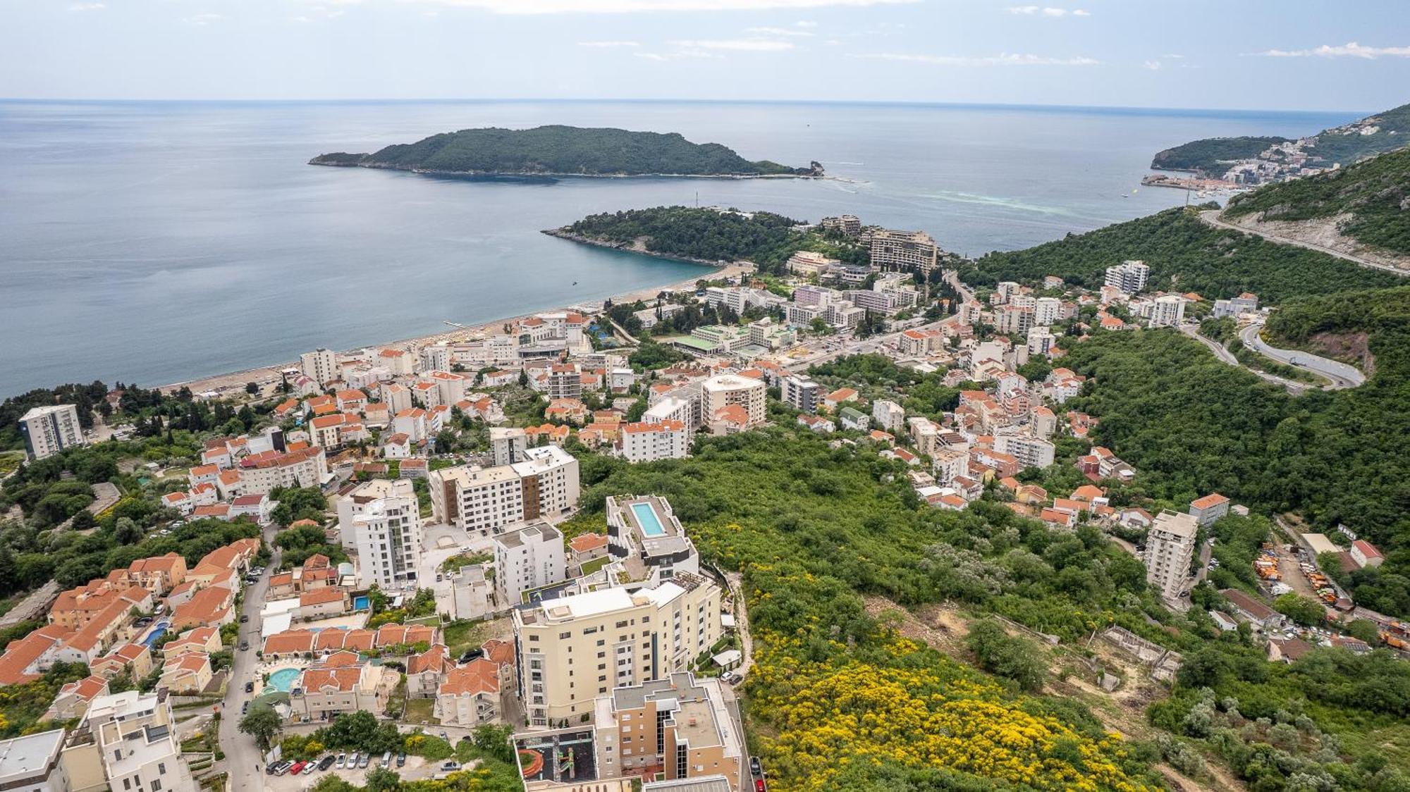 Modern Top Floor Sea View 3Br With Pools, Spa & Fitness Bečići Dış mekan fotoğraf