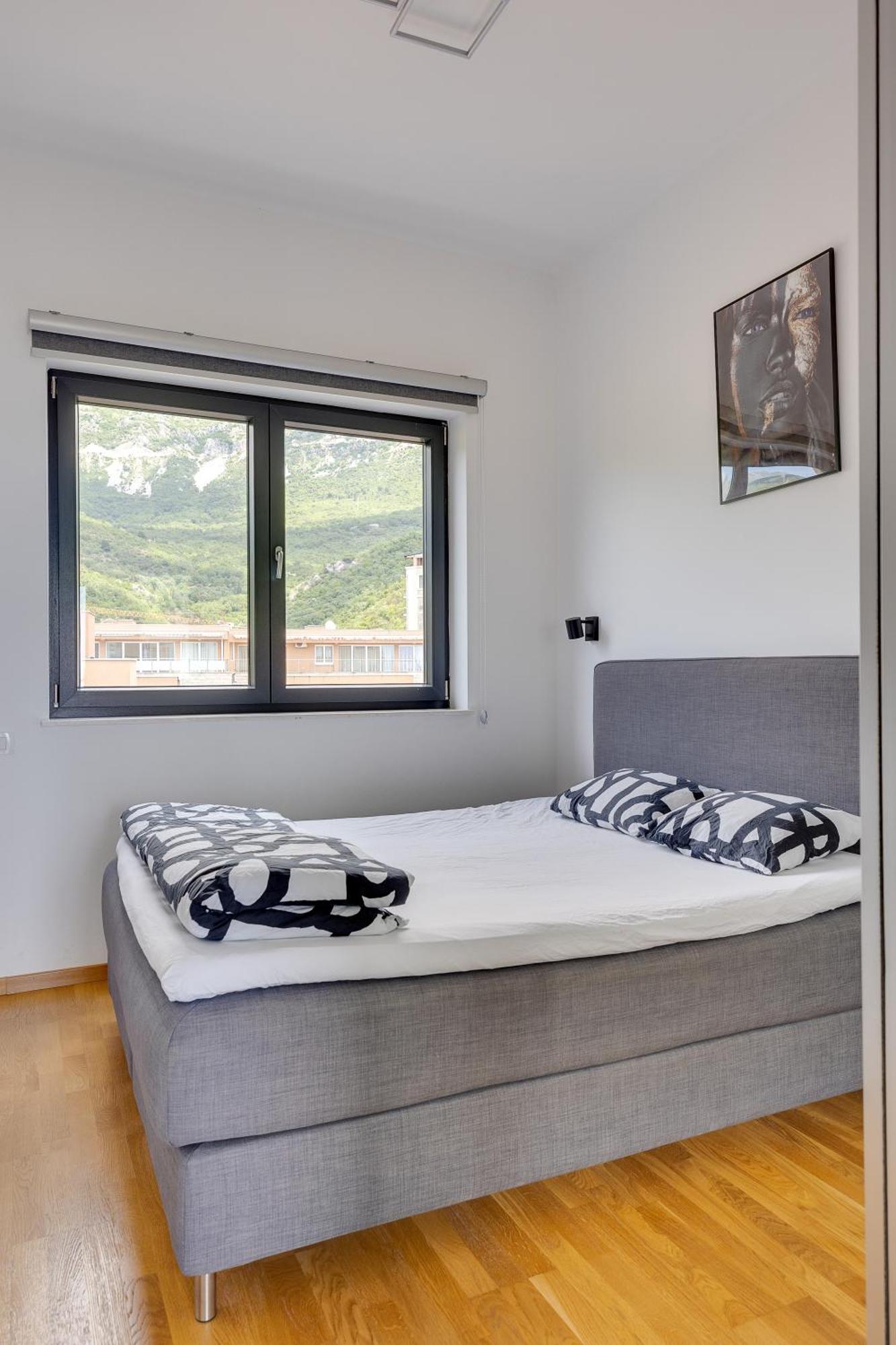 Modern Top Floor Sea View 3Br With Pools, Spa & Fitness Bečići Dış mekan fotoğraf